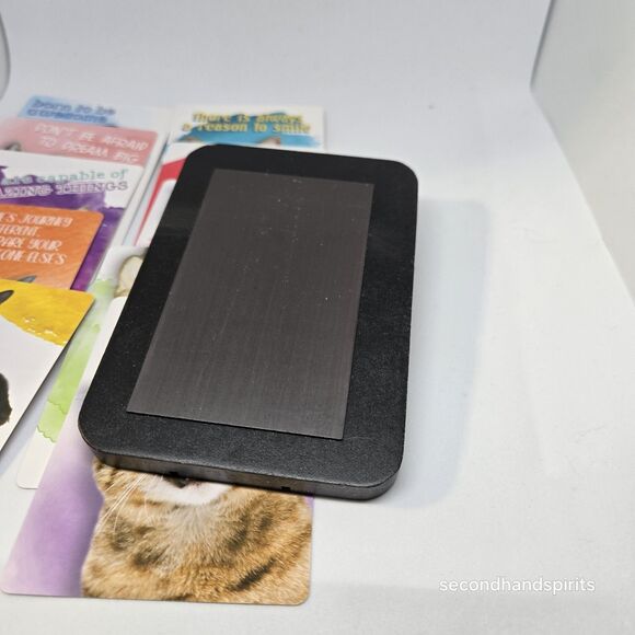 10 Hilarious Cat Motivational Cards Fridge Lockers  W Magnet Holder Lot C - Picture 2 of 2